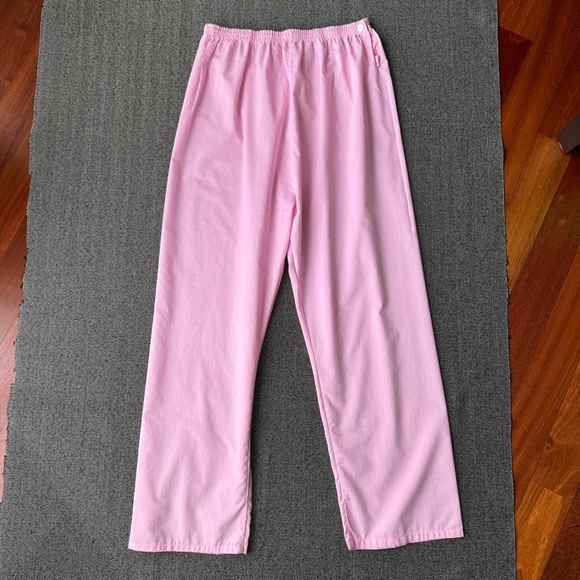 Matching Pajama Set Pastel Pink w/Blue Vintage Nite Mates - Picture 9 of 14